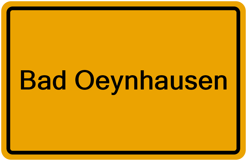 Handelsregisterauszug Bad Oeynhausen
